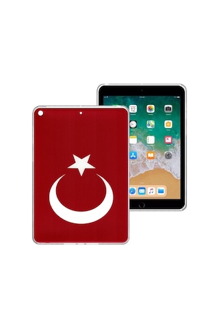 Apple Uyumlu iPad  5 6 Nesil Ve Air Baskılı Silikon Kılıf Bk-128