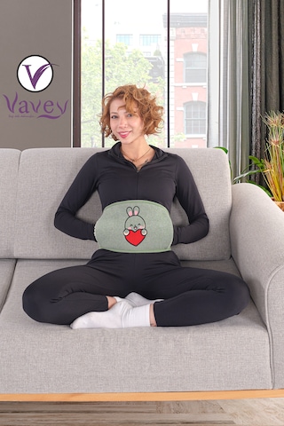 VAVEY Termojel Hediyeli Yeni Nesil Sıcak Soğuk Regl Kemeri Tavşan Yeşil