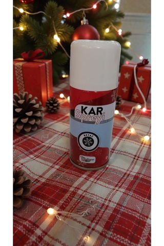 Yılbaşına Özel Çam Agaçı Kalıcı Kar Spreyi 150 Ml