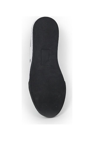 Wıgo Black Siyah Beyaz Sneaker Erkek Deri Ayakkabı 001