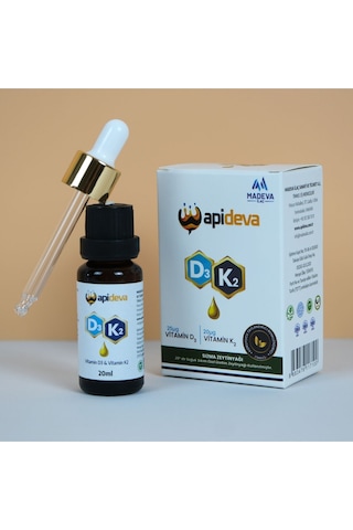 Apideva D3K2 Takviye Edici Gıda 20 ML