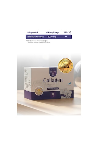 Erbatab Hidrolize Kollajen 5000 Mg 30 Saşe