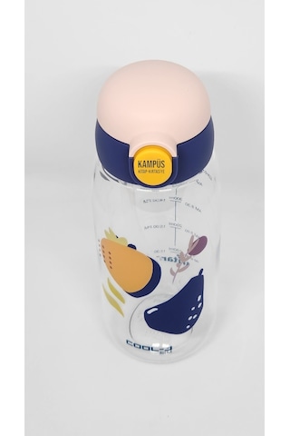 Gıpta Cool-J Medium 600 Ml Mavi-Pembe Kilitli Tritan K7549 Matara