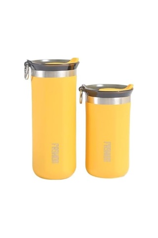 Çelik İçli Termos 500 Ml Sarı Skm010 .