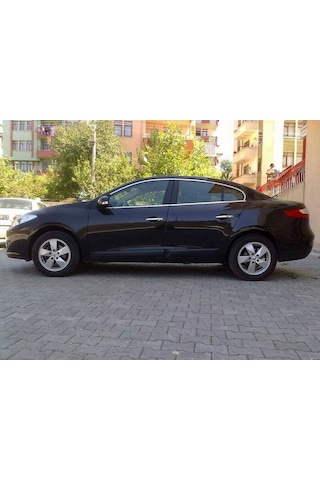 Renault Fluence Krom Cam Çıtası 4 Parça 2010 ve Sonrası