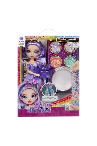 Rainbow High Violet Parıltılar Ve Slime Serisi Bebeği 122425