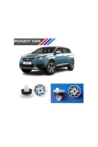 Nvr Peugeot 5008 Döşeme Klipsi 7703077476 - 9345zn