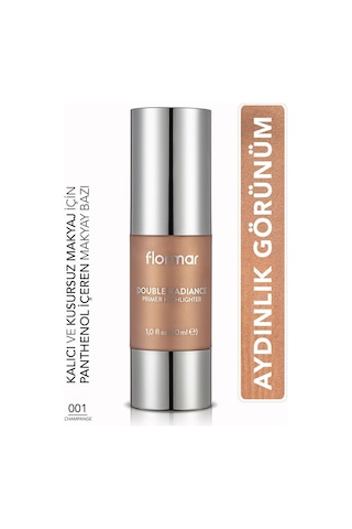 Flormar Double Radiance Işıltı Veren Makyaj Bazı 001 Champagne