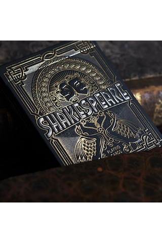 Npcc Shakespeare Black Premium Oyun Kağıdı Limited Edition Koleksiyonluk İskambil Kartları