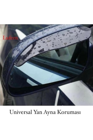 Premium Araba Ayna Koruması 2 Adet Yağmur Kar Rüzgar Koruyucu Yan Dikiz Ayna Toz Görüş Kalitesi