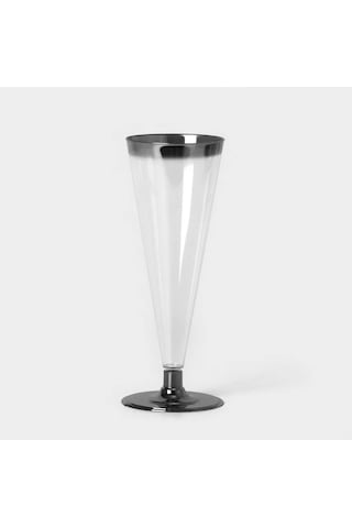 Homepartypicnic 6'lı Tek Kullanımlık Şampanya Kadehi 235961003 Diğer