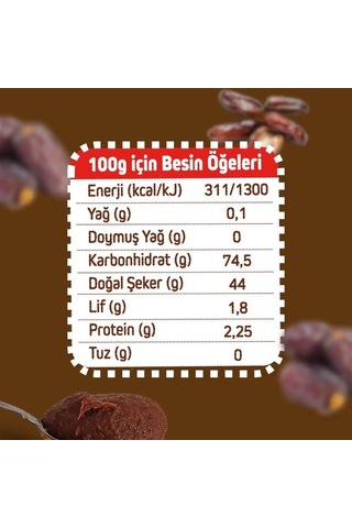 %100 Hurma Ezmesi 1 Kg Katkısız Doğal Hurma Püresi Ve Şekersiz Tatlandırıcı