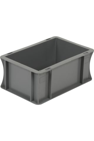 Sembol Plastik Spk 3211 Plastik Kapalı Sanayi Tipi Kasa Gri