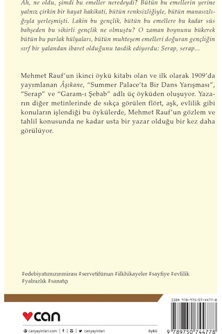 Âşıkane (Günümüz Türkçesiyle) - Mehmet Rauf - Can Yayınları