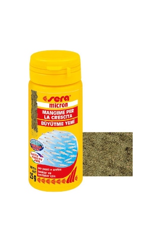 Sera Micron Nature Yavru Balık Yemi 50 Ml