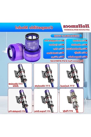 Yıkanabilir Yedek Filtre, Dy-son V11 Serisi Elektrikli Süpürge İle Uyumlu