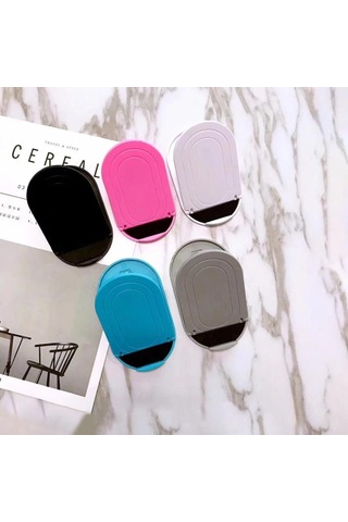 Juo Katlanır Masaüstü Telefon Tutucu Stand Mor