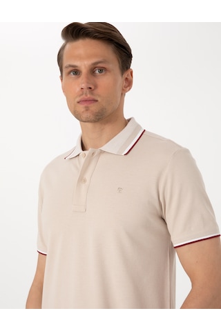 Pierre Cardin Erkek Bej Tişört 50310203-vr011 Bej