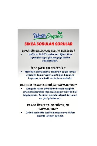 Watermanya Su Arıtma Cihazı Haznesiz Sebil Üstü Aparat Hortum ve Bağlantı Parçaları Dahil