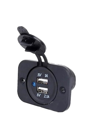 Marin Usb Soketi Çift Usb 12V 24V