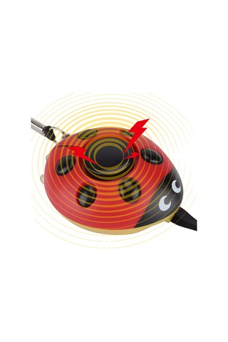 Kişisel Savunma Koruması Böcek Alarm Anahtarlık 130db Kadın Acil Durum Alarmı Led'li