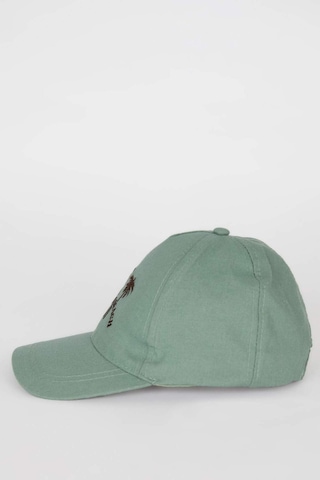DeFacto Erkek Çocuk Nakışlı Keten Karışımlı Cap Şapka D8406A825SMKH234