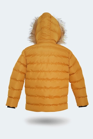 Slazenger Napolı I Unisex Çocuk Mont & Kaban Hardal