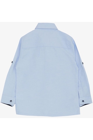 Breeze Erkek Çocuk Gömlek Papyonlu 3-7 Yaş, Açık Mavi Açık Mavi