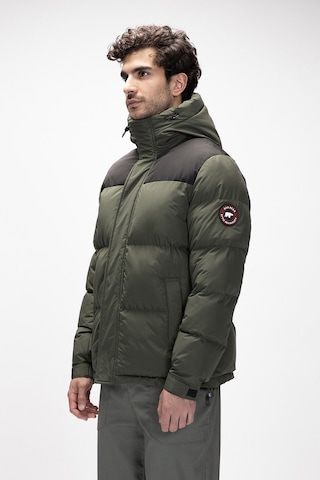 Bad Bear Cup Puffer Coat Erkek Thyme Mont 25.02.15.004-c123 Haki
