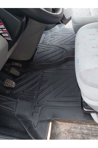 Volkswagen Transporter T6 2015-2019 Premium Seri Araca Özel 3d Havuzlu Oto Paspas