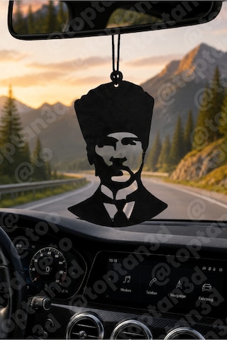 Mustafa Kemal Atatürk Ayna Süsü, Araba Süsü, Atatürk Dikiz Aynası Süsü - Eşe, Dosta, Sevgiliye Araba Hediyesi