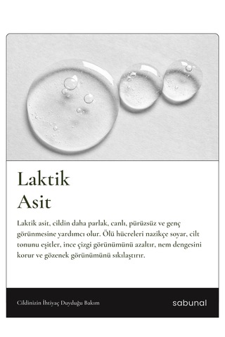 Laktik Asit Serumu 50 Ml - Cilt Yüzeyi Bakım Serumu