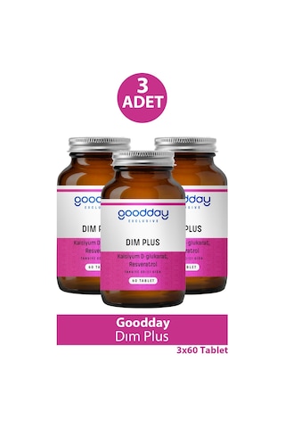 Goodday Dım Plus 60 Tablet 3 Adet