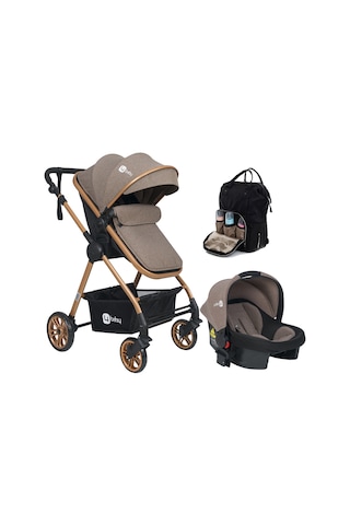 4 Baby Esse Gold Travel Bebek Arabası Puset + Çanta