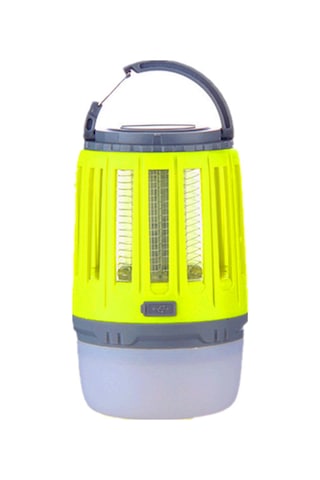 Lemestar Sarı Usb Şarjlı Dışarıda Kamp Için Led Işık Ve Elektrik Şoku İle Haşere Öldürücü, Ipx4 Su Geçirmez, Çok Amaçlı Kullanım