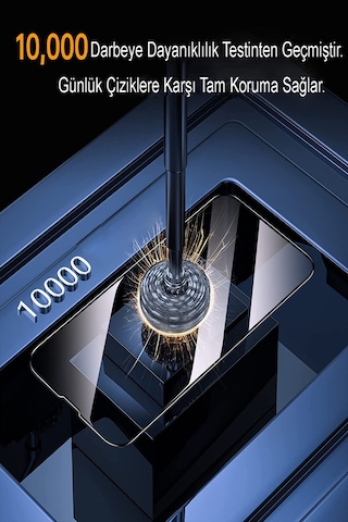 Xiaomi Redmi 9T Tam Kaplayan Anti Statik Dayanıklı Süper Cam Ekran Koruyucu