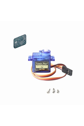 5 Adet- Sg90 Rc Mini Servo Motor 180 C