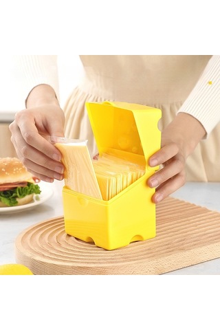Yystore Peynir Sebzeliği Ac-8560 Kapaklı Peynir Kutusu Basit Stil