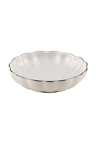Kütahya Porselen Bone Luz Kase Platin File 6 Parça 8cm Bnlzf08kss2220 Krem