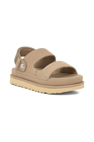 UGG 1167399 Ugg W Goldenstar Glide Sand Kadın Sandalet - Kum Rengi