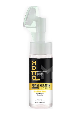 Motto Plus Aşırı Yıpranmış Saçlar İçin Düzleştirici Brezilya Fönü Likit Köpük Keratini 175 ML