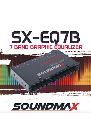 Soundmax Sx-eq7b 7 Band Graphıc Equalızer