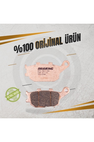 Braking Suzuki V-strom Dl250 2017-2020 Sinterli Arka Fren Balatası Braking Suzuki V-strom Dl250 2017-2020 Sinterli Arka Fren Balatası