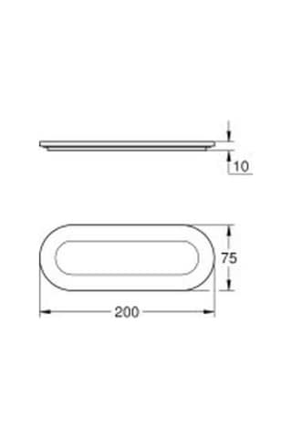 Grohe Selection Sabunluk, Tutacak Hariç - 41036000 Siyah
