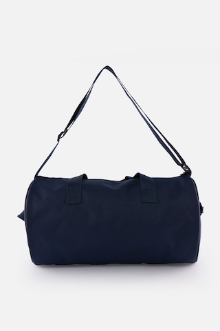 İcone Bag Unisex Spor Çanta Silindir Model, Baskılı, Ön Ve İç Cepli, Yan Saplı, Ayarlanabilir Omuz Askılı Lacivert
