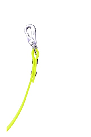 Atlas Dog Sports Biothane Sprenger Tokalı Gezdirme Kayışı 100 Cm Sarı