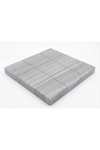 Dogal Tash Mermer Izgara Taşı, Doğal Renk, 39x35x3 Cm, Türkiye'de Üretilmiş Diğer