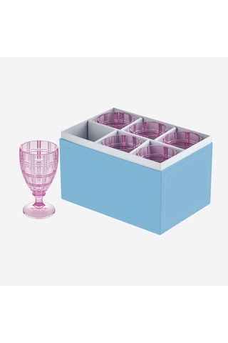 Mor Akrilik Kadeh 400 Ml