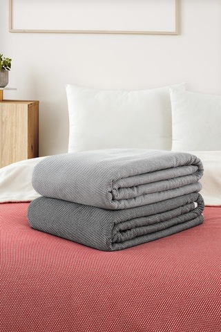 Likya Wellsoft Battaniye - Siyah 195x220 Ölçü / Ebat