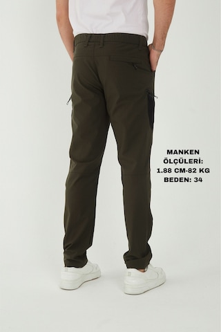 Camp Scoutland Camp530 Outdoor Tactical Su İticili Likralı Yazlık Erkek Taktik Pantolon Haki